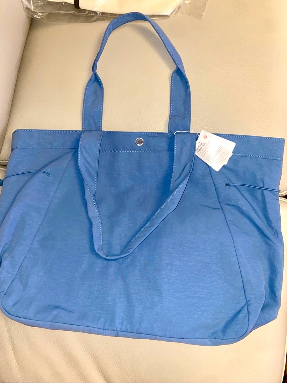 lululemon Blue Tote Bag